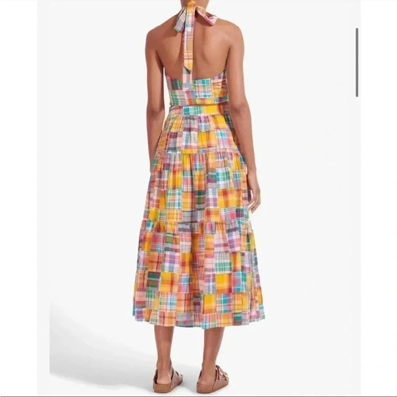 STAUD Multicolor Plaid Crop Top - Picture 2 of 8